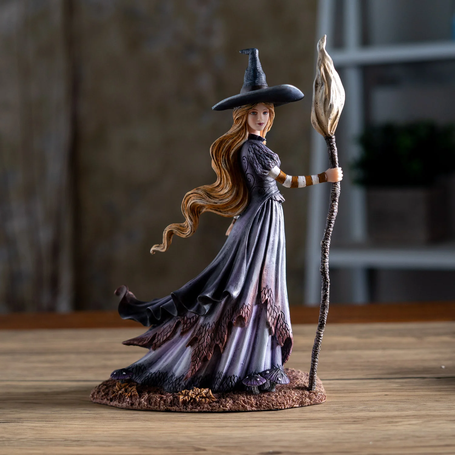 Bewitching Autumn Witch Figurine by Amy Brown - Image 3