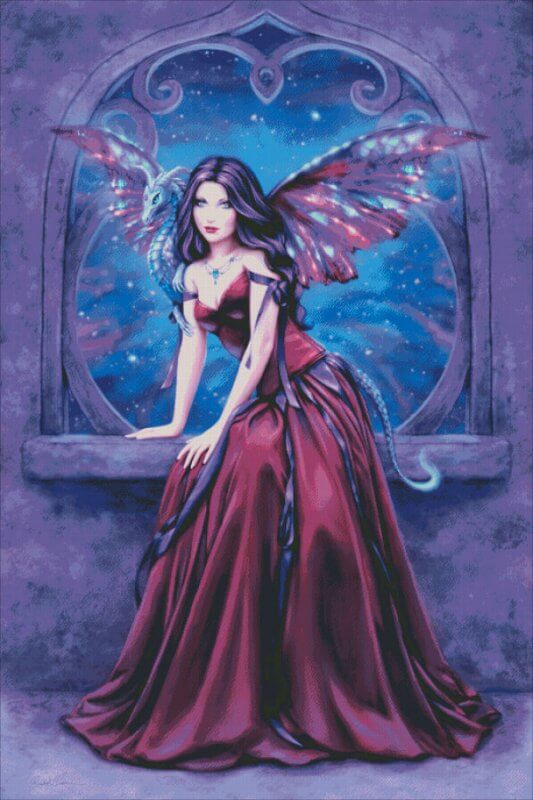 Andromeda Cross Stitch Pattern by Rachel Anderson