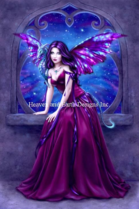Andromeda Cross Stitch Pattern by Rachel Anderson - Image 2
