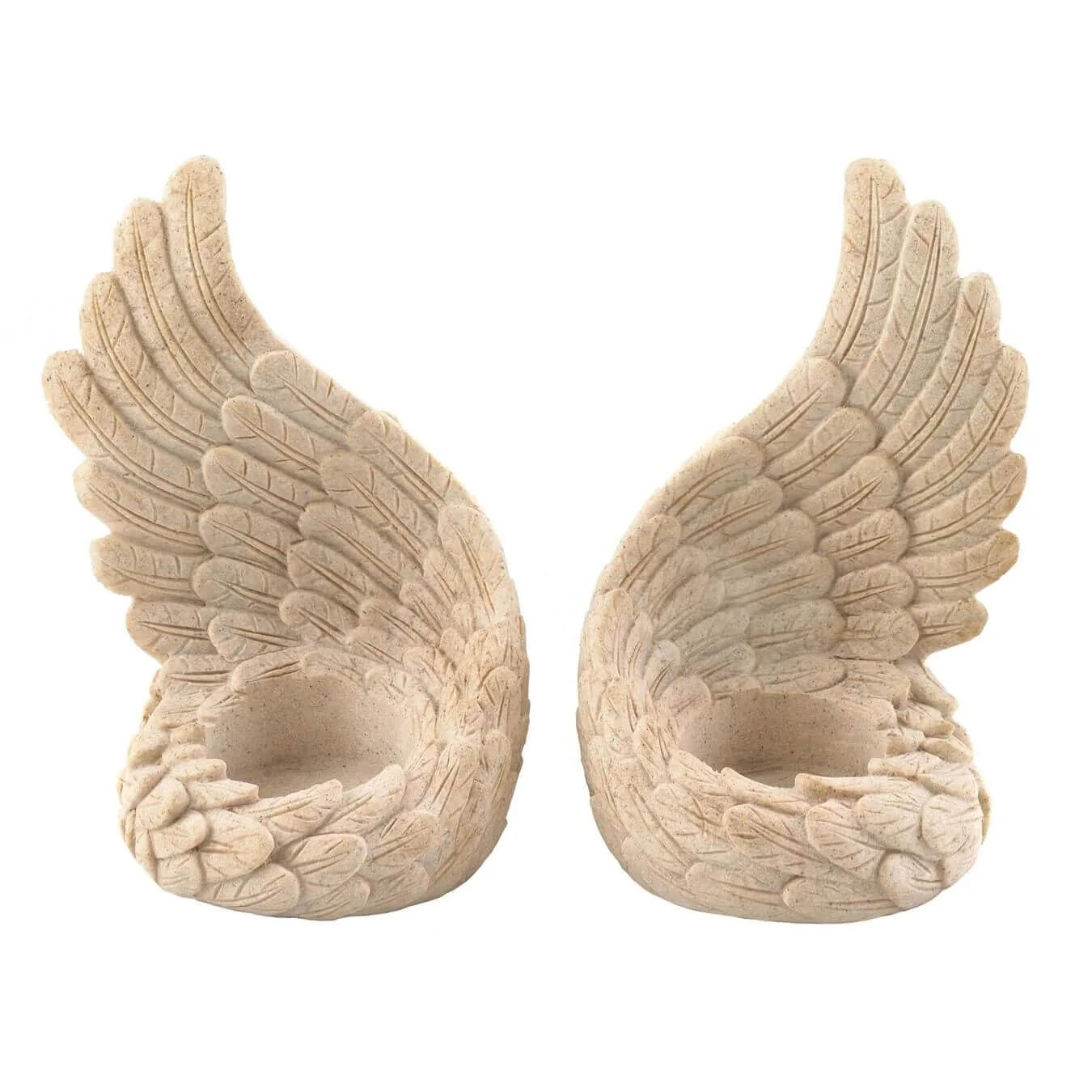 Angel Wings Tealight Holder Set - Image 2