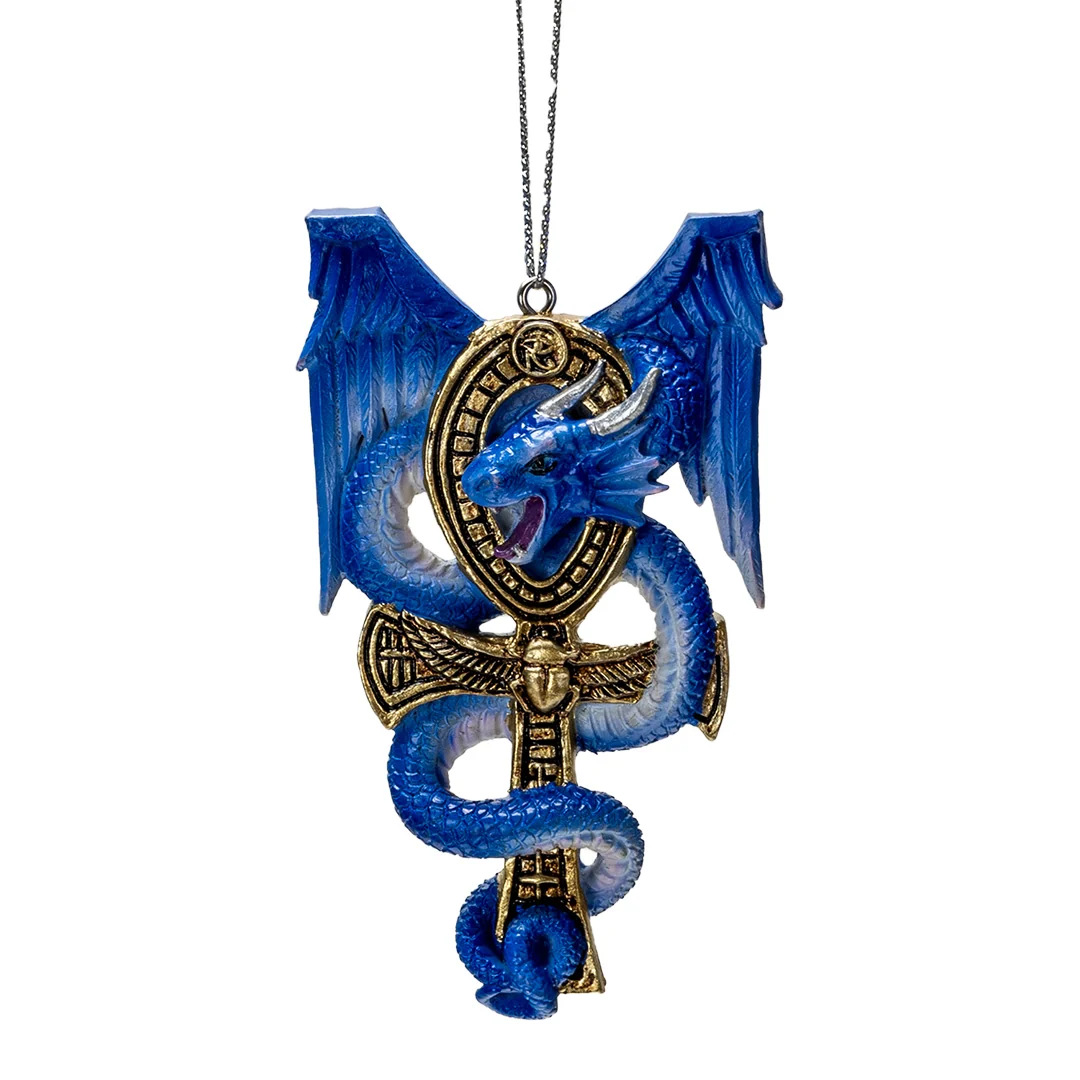 Apep Guardian Dragon Ornament by Anne Stokes
