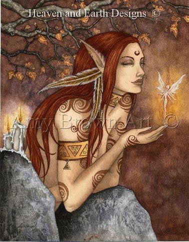 Autumn Magic Cross Stitch Pattern by Amy Brown