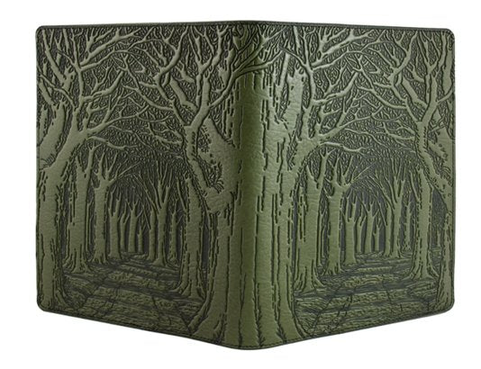 Avenue of Trees Leather Composition Notebook - Image 2