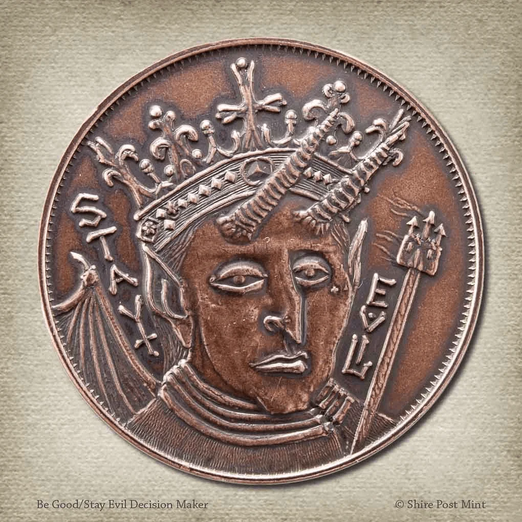 Be Good or Stay Evil Decision Maker Coin - Image 2