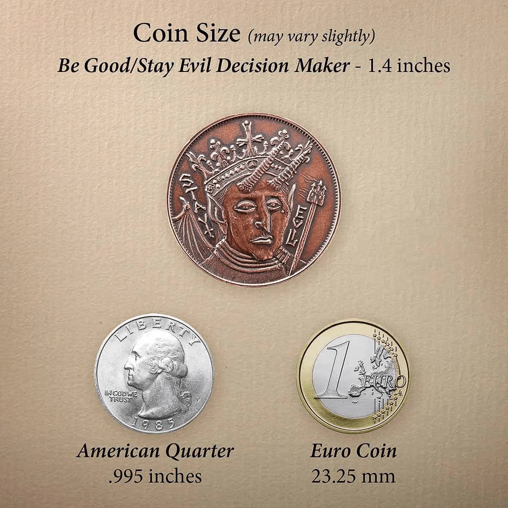 Be Good or Stay Evil Decision Maker Coin - Image 6