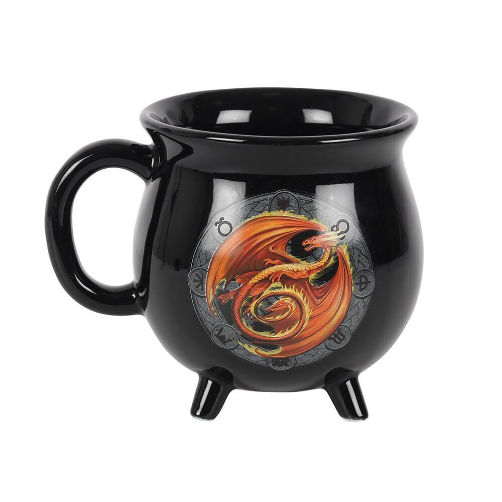 Beltane Dragon Color Changing Cauldron Mug - Image 2