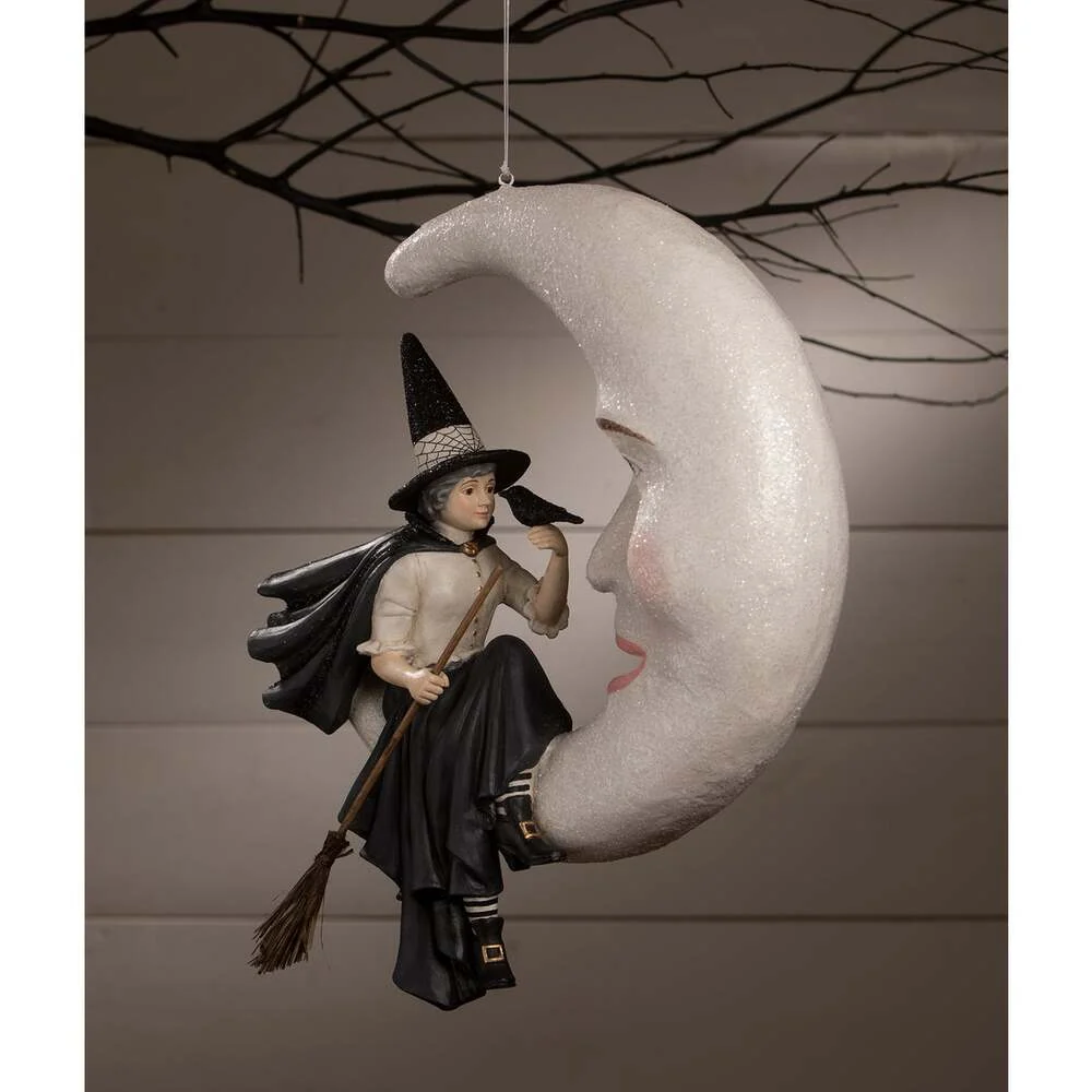 Bewitching Moon Witch by Bethany Lowe Designs - Image 2