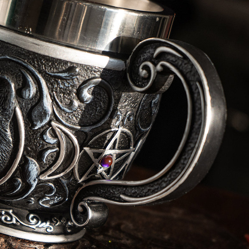 Black Cat Tea Cup - Image 4