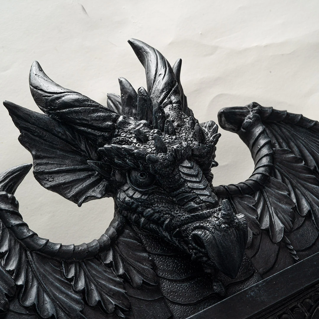 Black Dragon Wall Shelf - Image 6