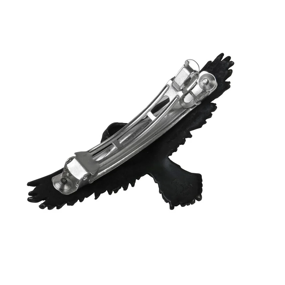 Black Raven Hair Slide - Image 2