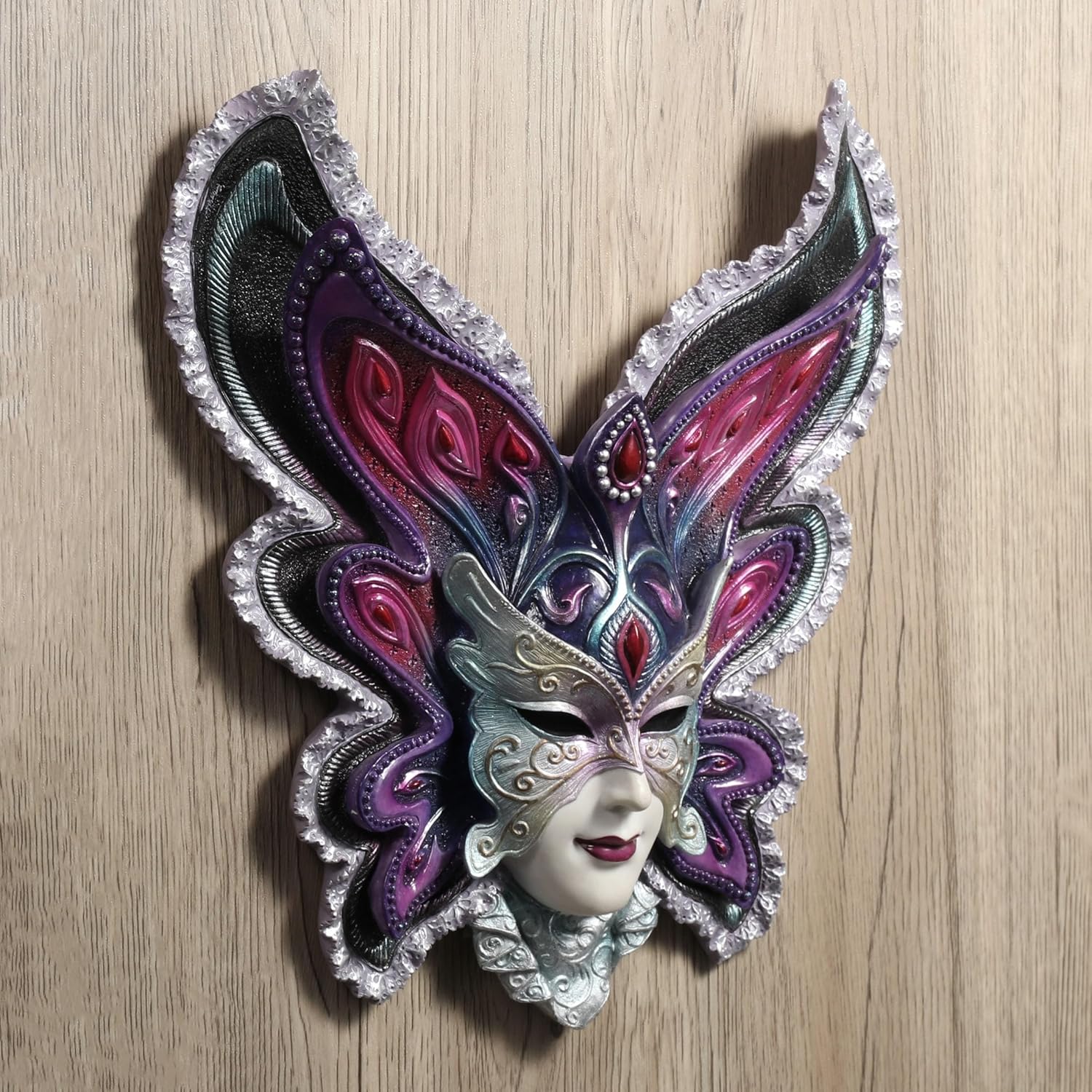 Butterfly Mask Wall Plaque - Image 2