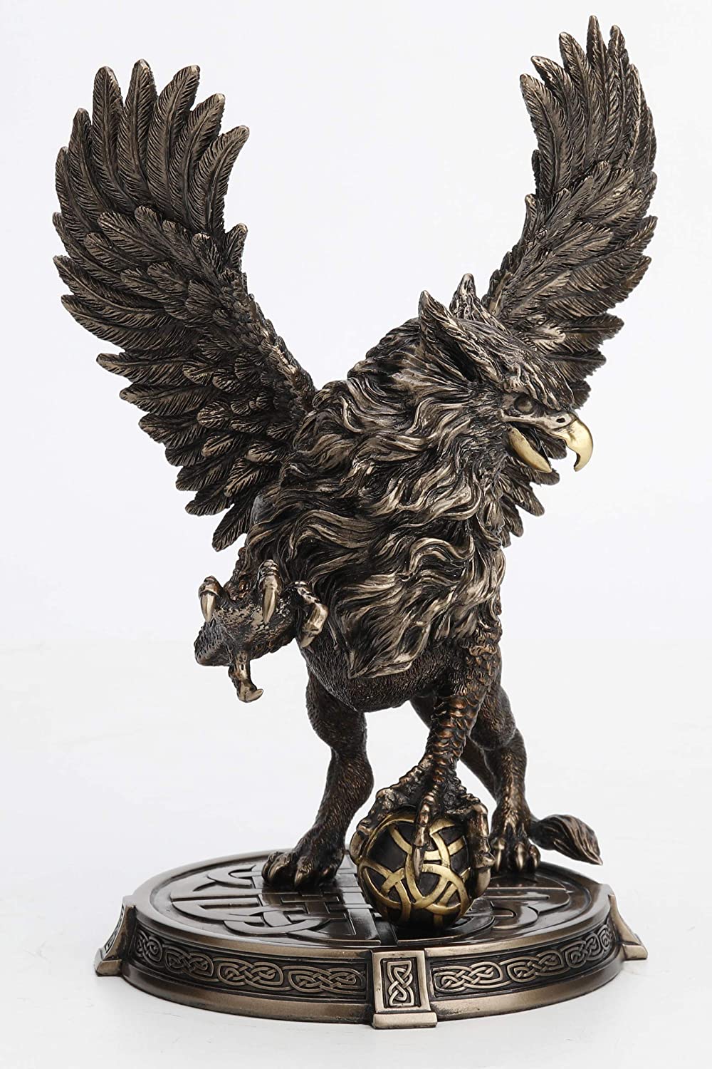 Celtic Griffin with Sphere Figurine - Image 2