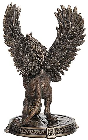Celtic Griffin with Sphere Figurine - Image 3