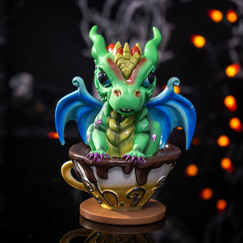 Chai with Bobert the Dragon Figurine - Image 4