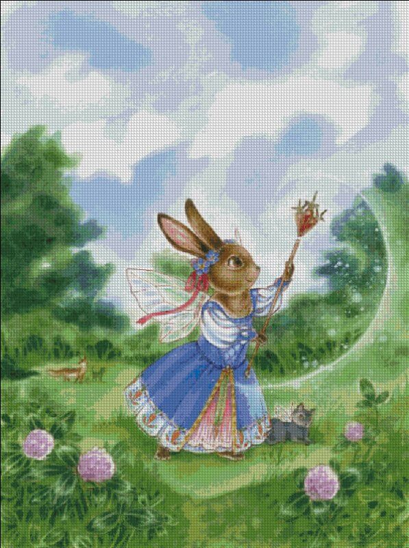 Clover Princess Cross Stitch Pattern by Meredith Dillman