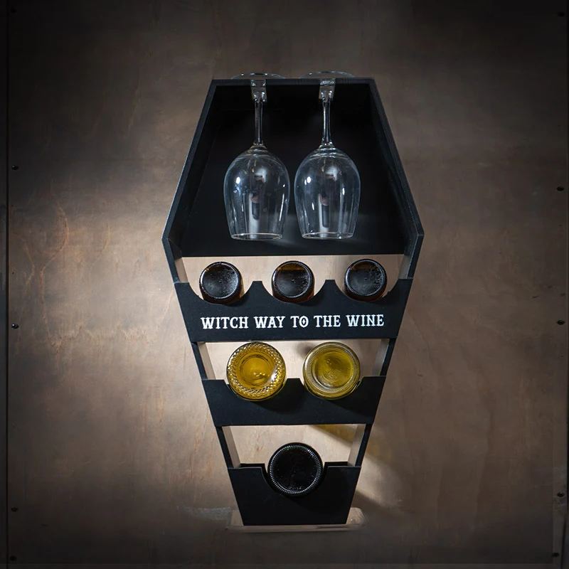Coffin Wine Shelf - Image 2