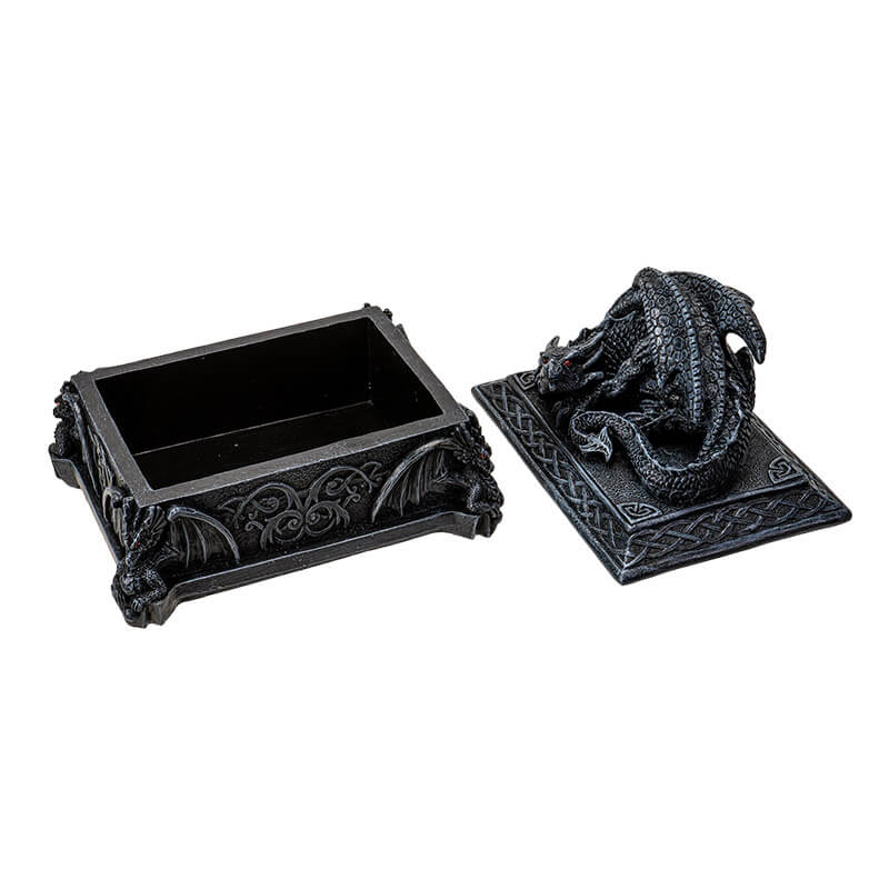 Coiled Dragon Trinket Box - Image 2