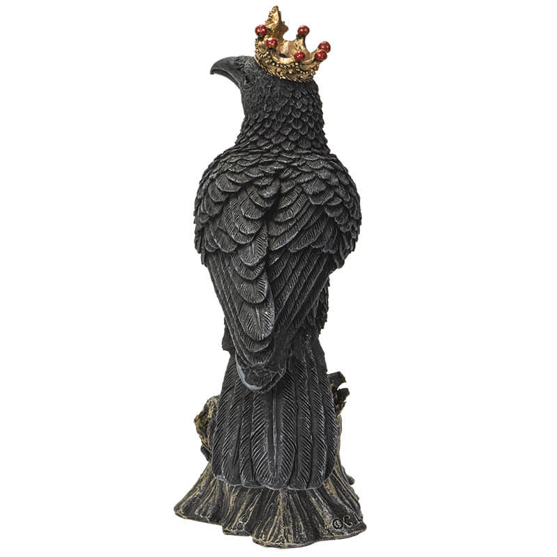 Crowned Raven Figurine - Image 4