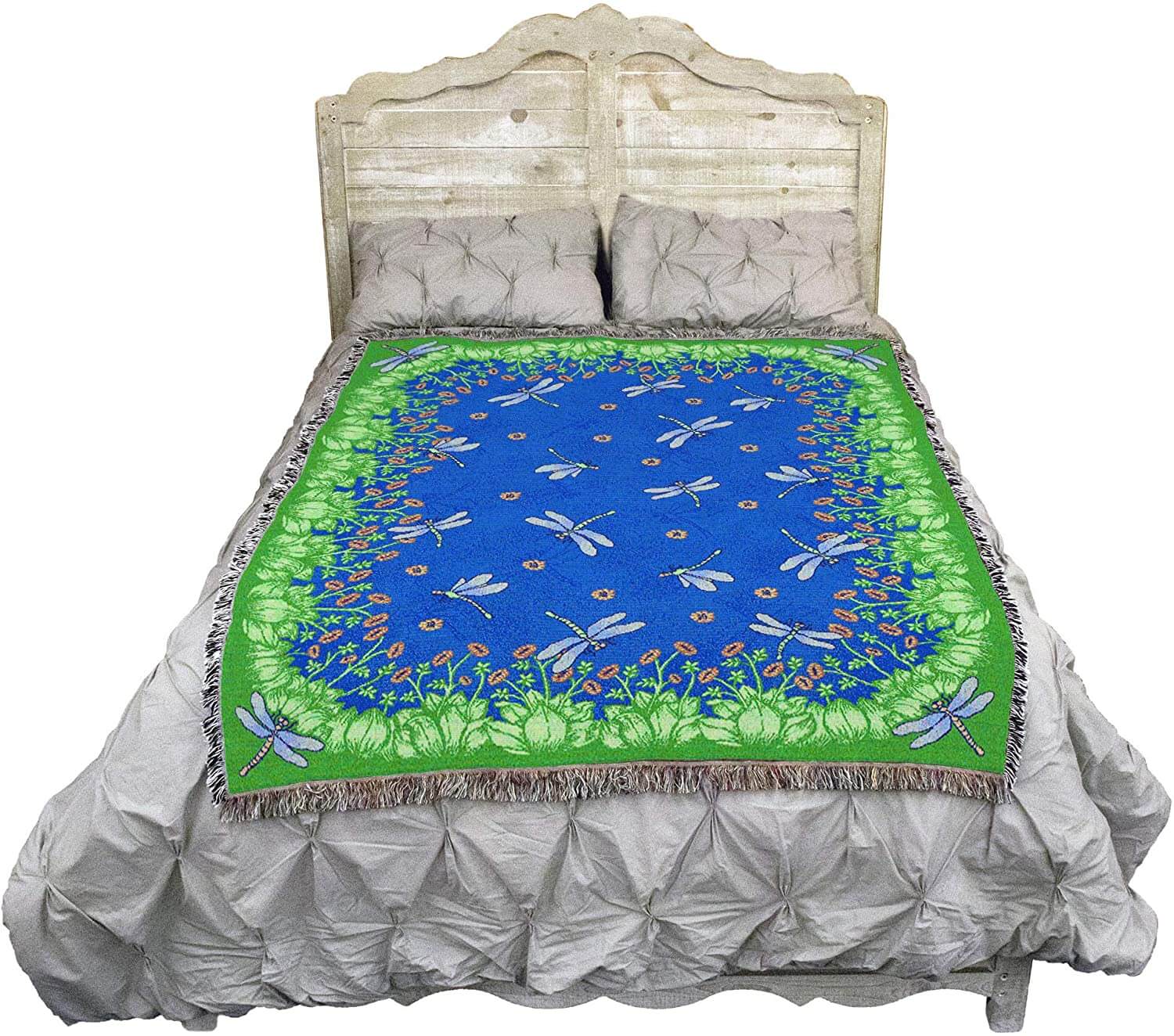 Dancing Dragonfly Tapestry Blanket - Image 2