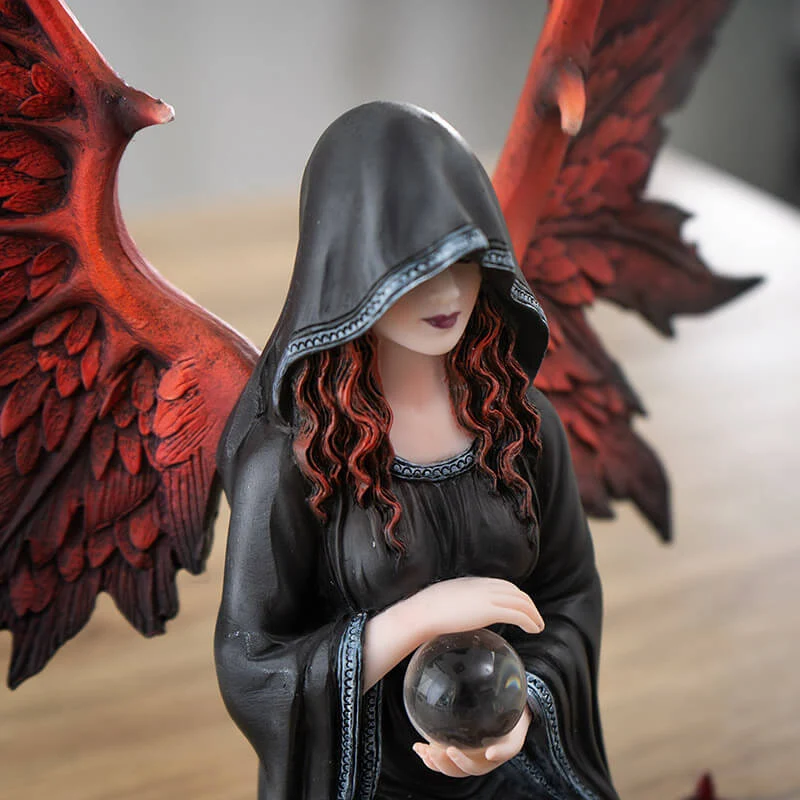 Dark Gothic Angel Figurine - Image 3
