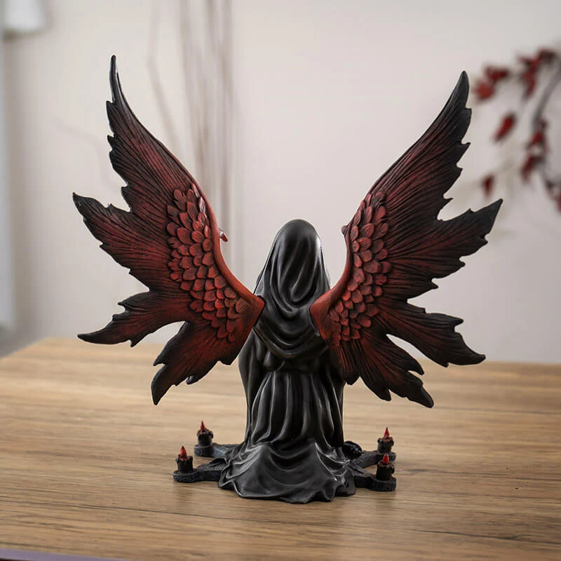 Dark Gothic Angel Figurine - Image 4