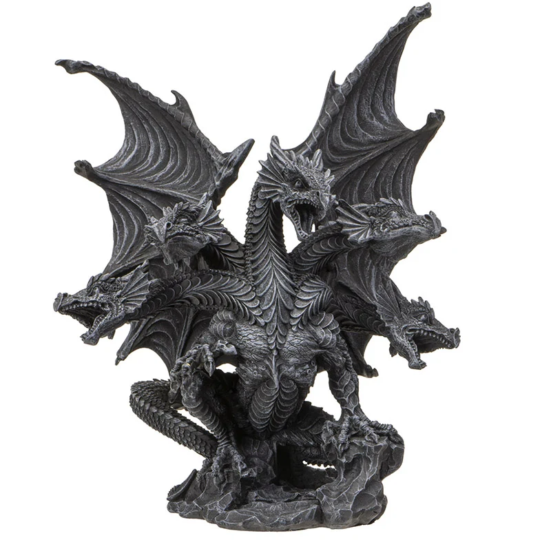 Dark Hydra Dragon Figurine