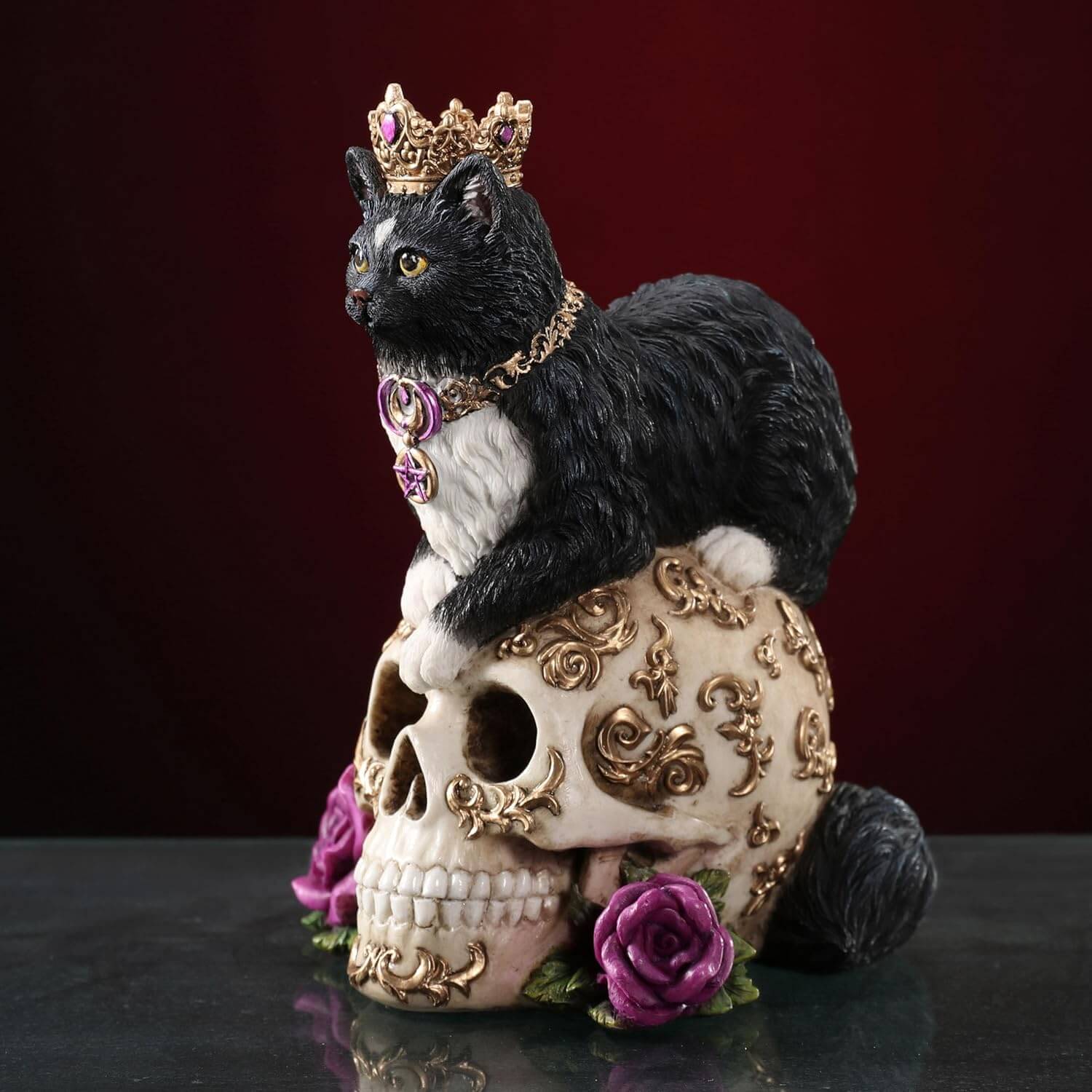 Dark Treasures Cat Figurine - Image 2