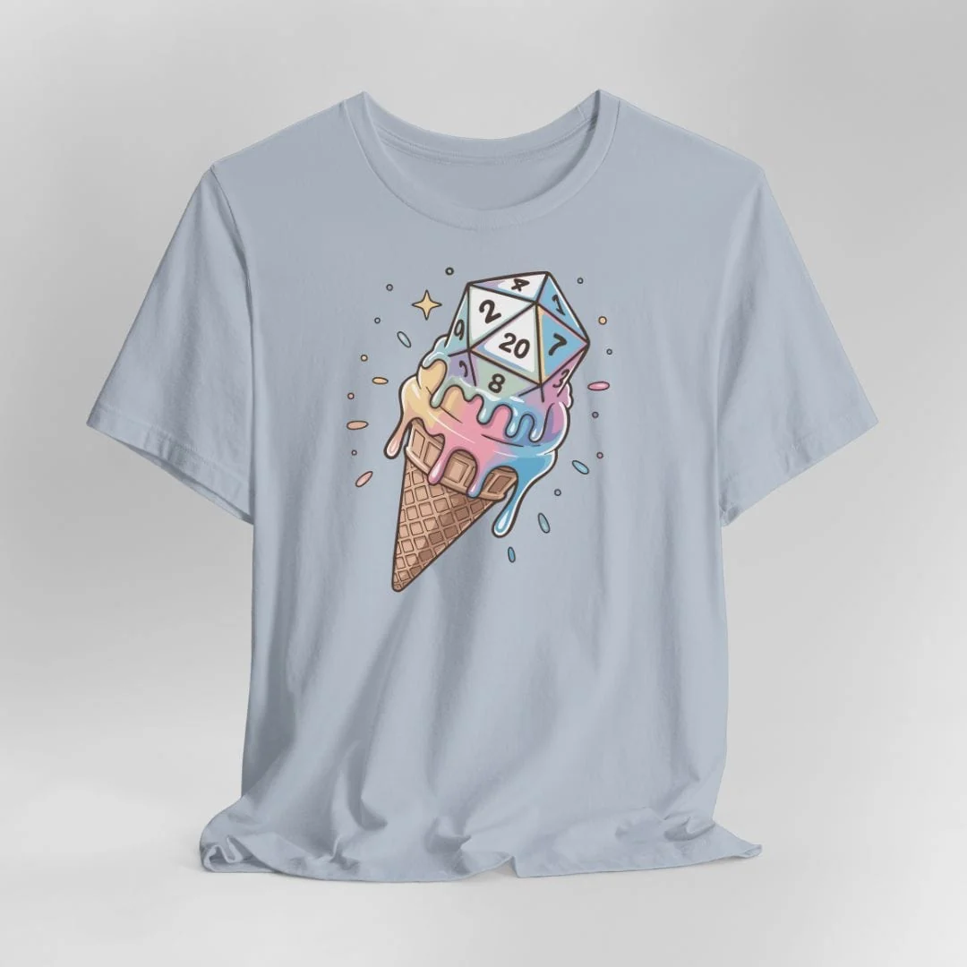 Dice Cream D&D T-Shirt - Image 5
