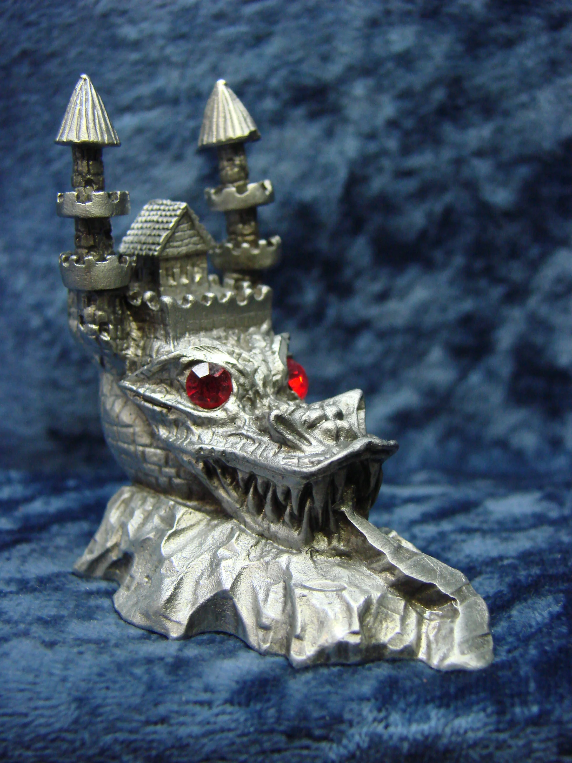 Dragon Castle Pewter Figurine - Image 2