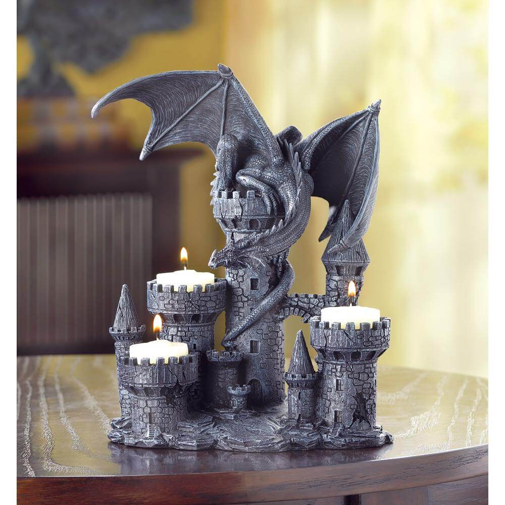 Dragon Castle Candleholder - Image 2