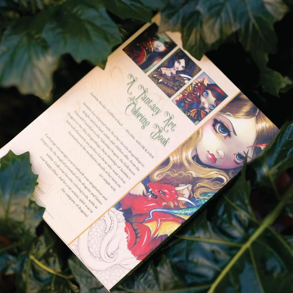 Dragonling Coloring Book by Jasmine Becket-Griffith - Image 4