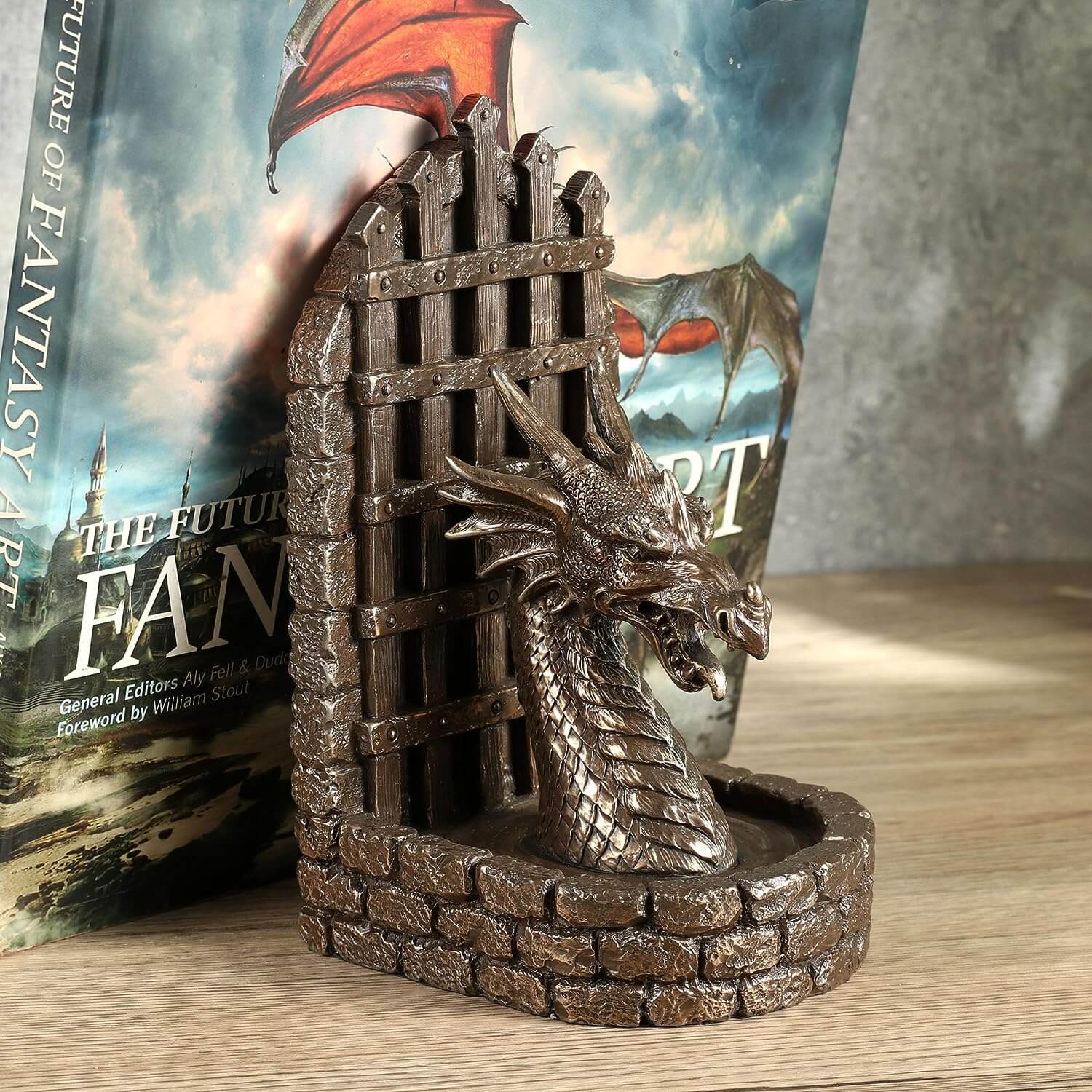 Dungeon Guardian Dragon Bookend - Image 2