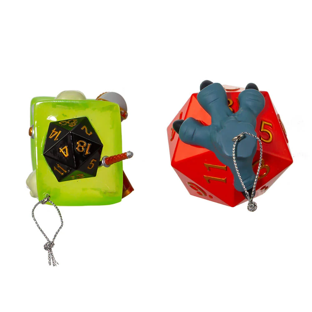 Dungeons & Dragons Dice & Gelatinous Cube Ornament Pair - Image 4