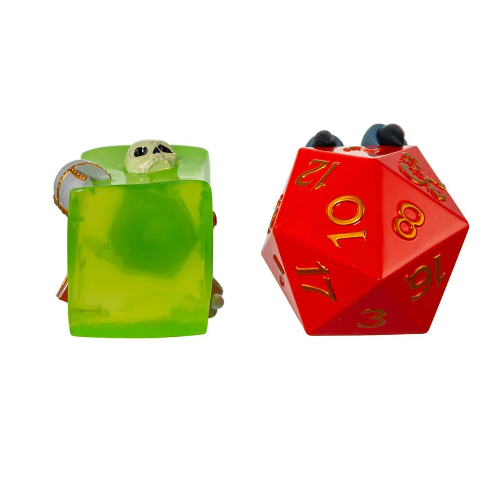 Dungeons & Dragons Dice & Gelatinous Cube Ornament Pair - Image 5