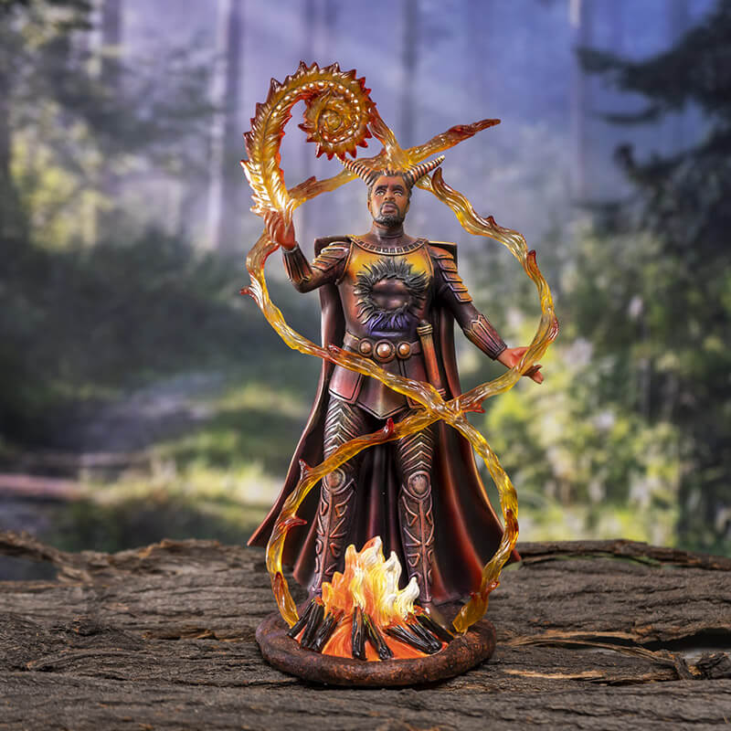 Elemental Magic - Fire Wizard Figurine - Image 5