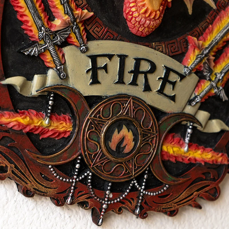 Elements Plaque - Fire - Image 2