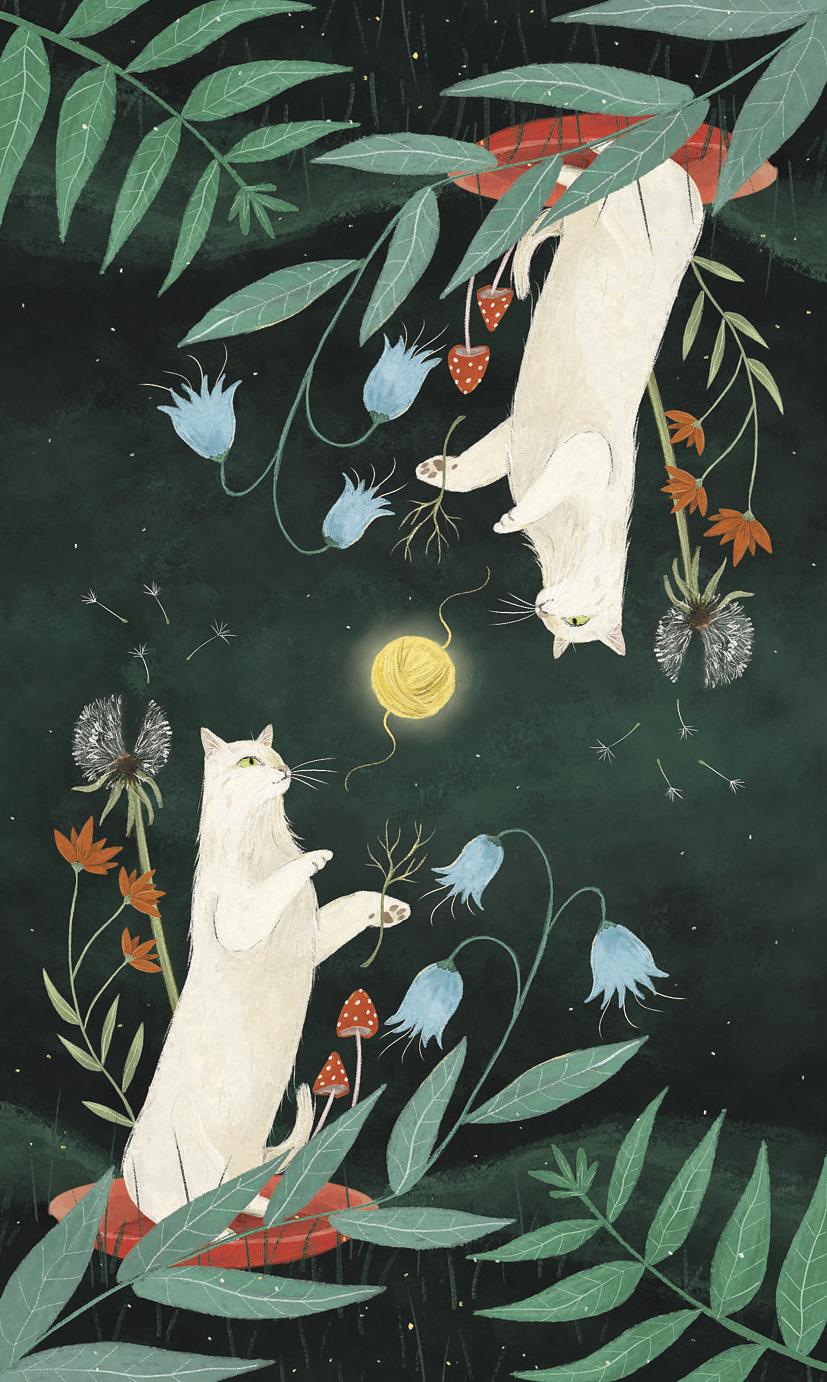 Enchanted Forest Felines Tarot - Image 2