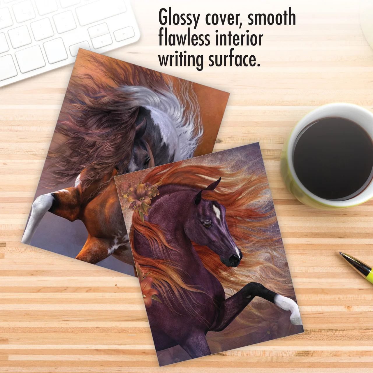 Flying Horses Mini Notecards by Laurie Prindle - Image 4