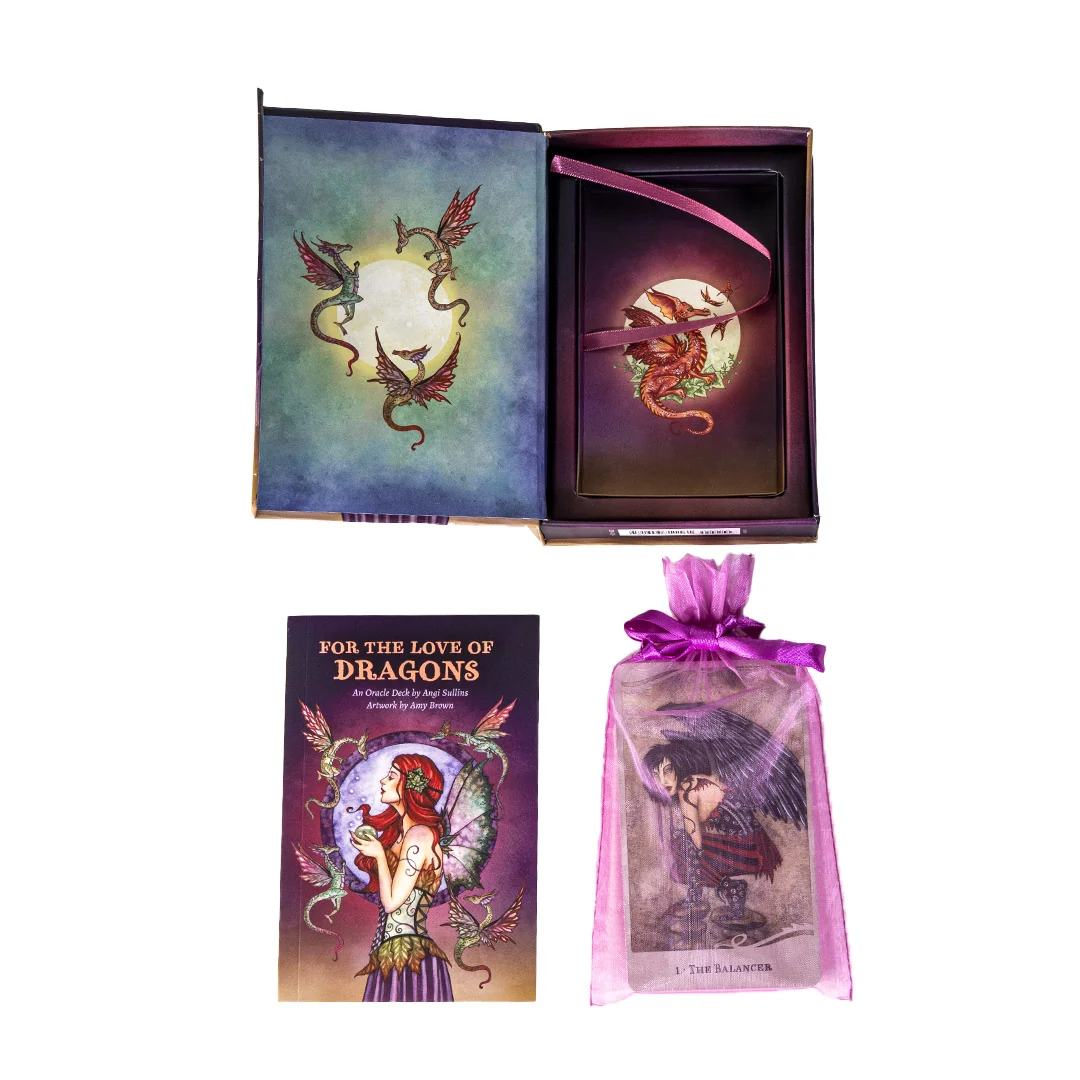 For the Love Of Dragons Oracle Deck by Amy Brown - Image 2