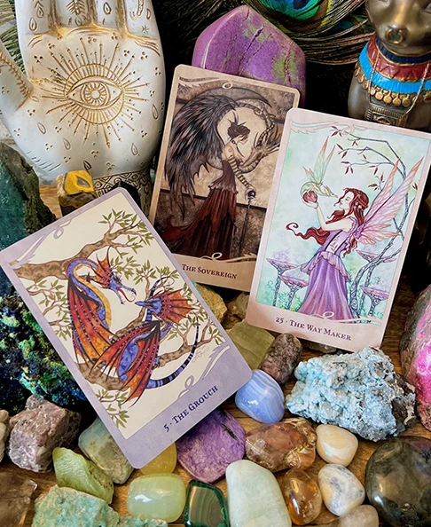 For the Love Of Dragons Oracle Deck by Amy Brown - Image 5