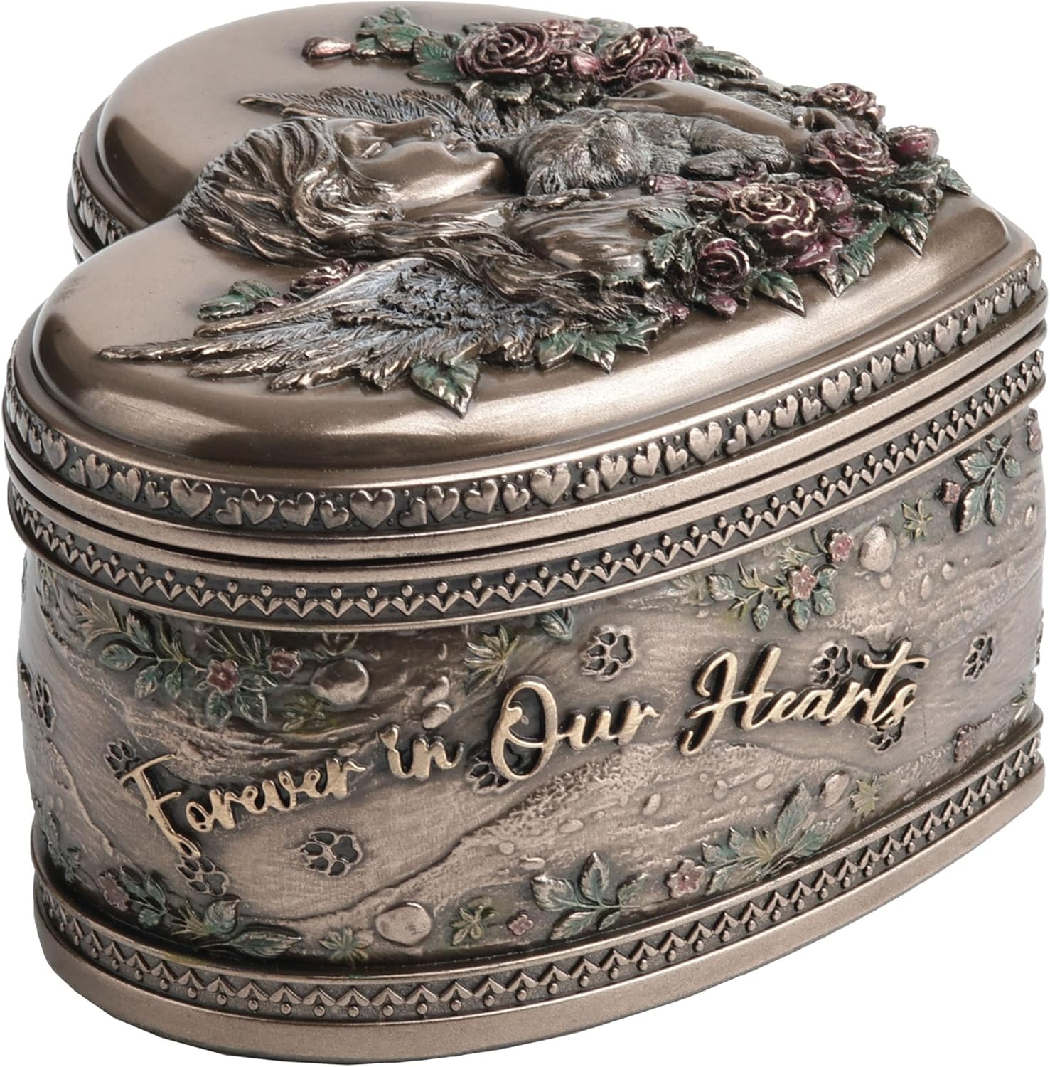 Forever In Our Hearts Cat Memorial Trinket Box - Image 3