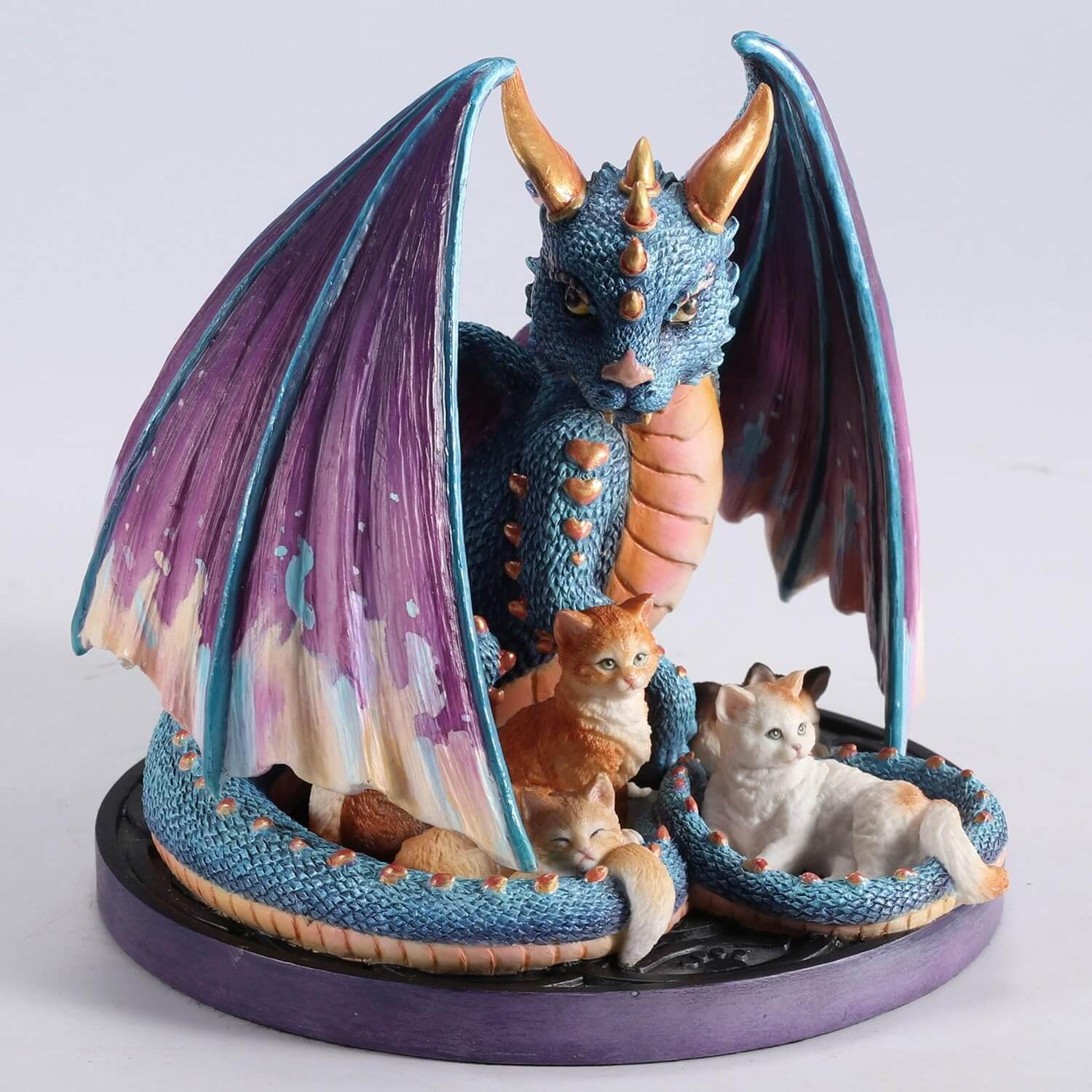 Foster Family Dragon & Cats Figurine - Image 2