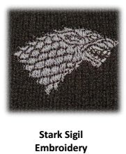 Game of Thrones Stark Cardigan Sweater - Officially Licensed - Image 2