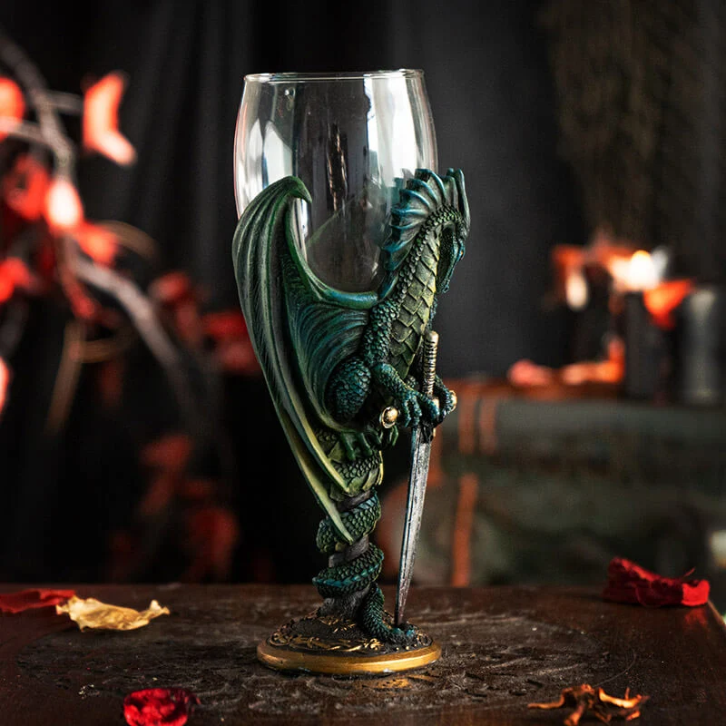 Glass Skull Blade Goblet - Image 5