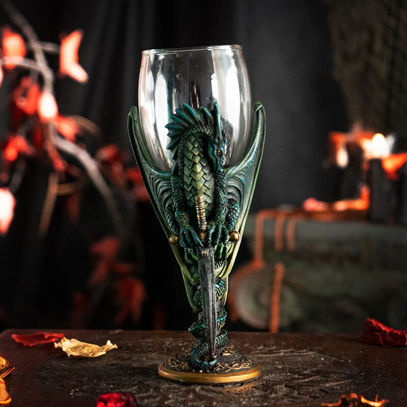 Glass Skull Blade Goblet - Image 6