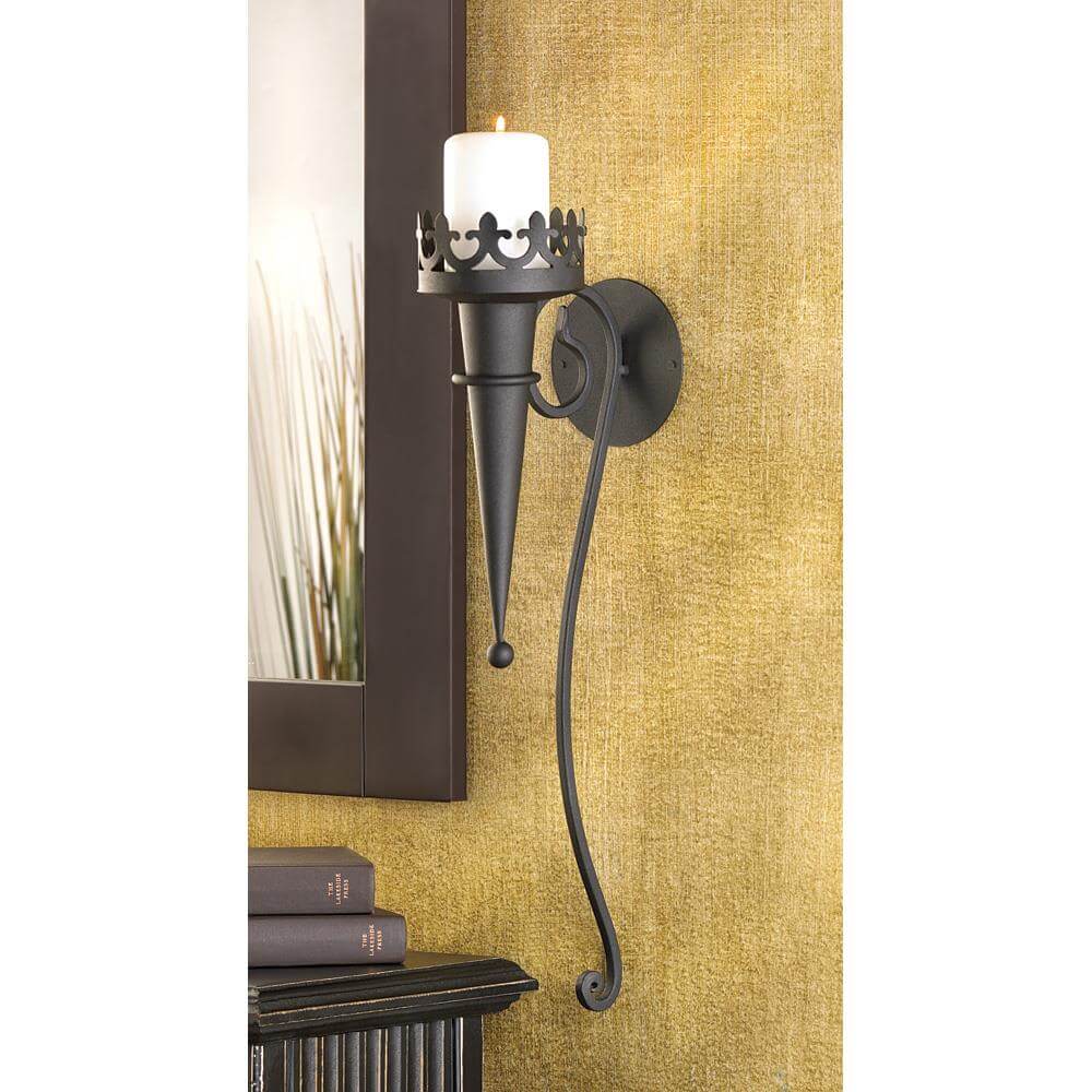 Gothic Candle Sconce - Image 2