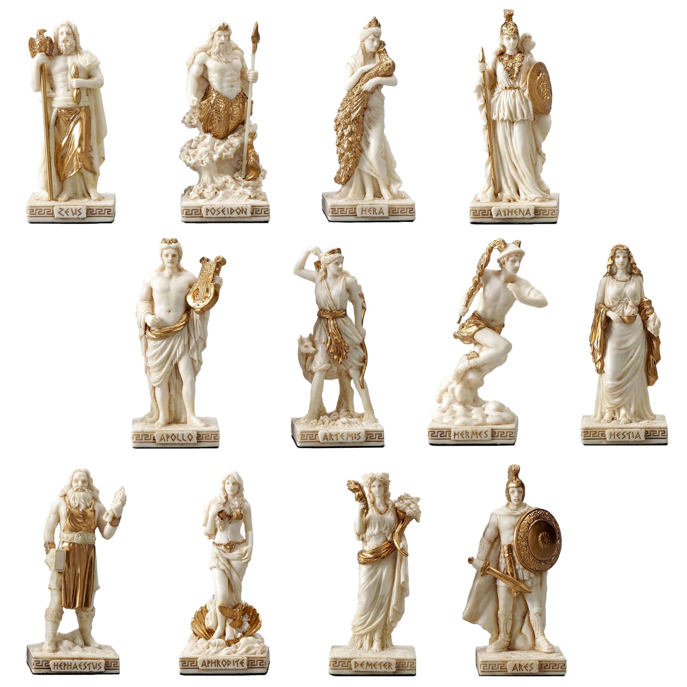 Greek Pantheon - The Twelve Olympians Figurine Set - Image 2