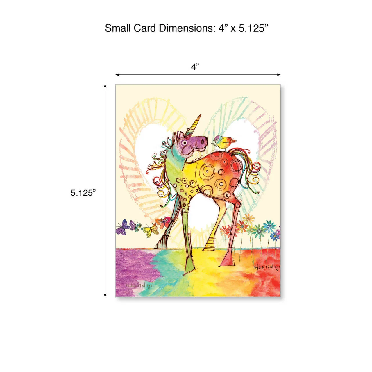 Happy Unicorns Mini Notecards - Image 3