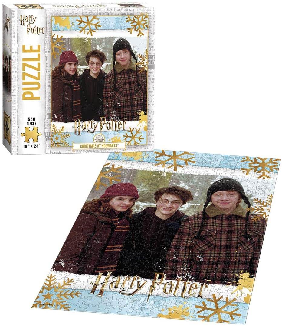 Harry Potter Christmas at Hogwarts Jigsaw Puzzle (550 Pieces) - Image 2