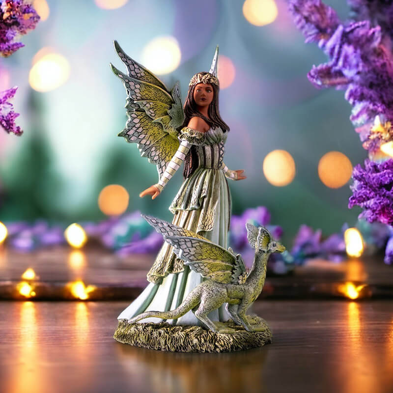 Jewel of the Forest Fairy Figurine - Image 3